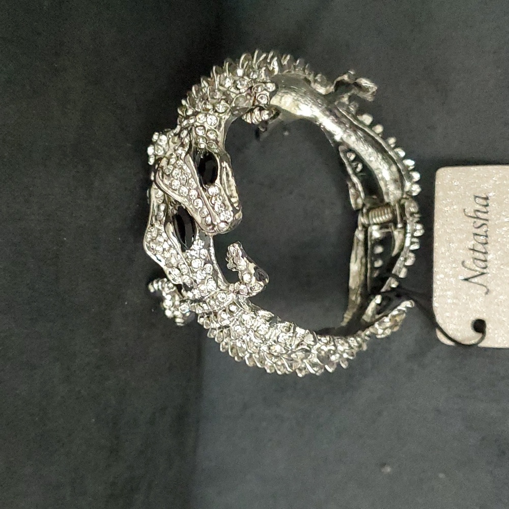 Natasha Double Alligator bracelet